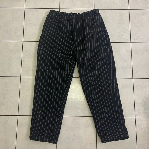 Nike | Pants | Nike X Stussy Striped Wool Pants Antique Black 